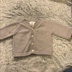 Jacardi gray cardigan